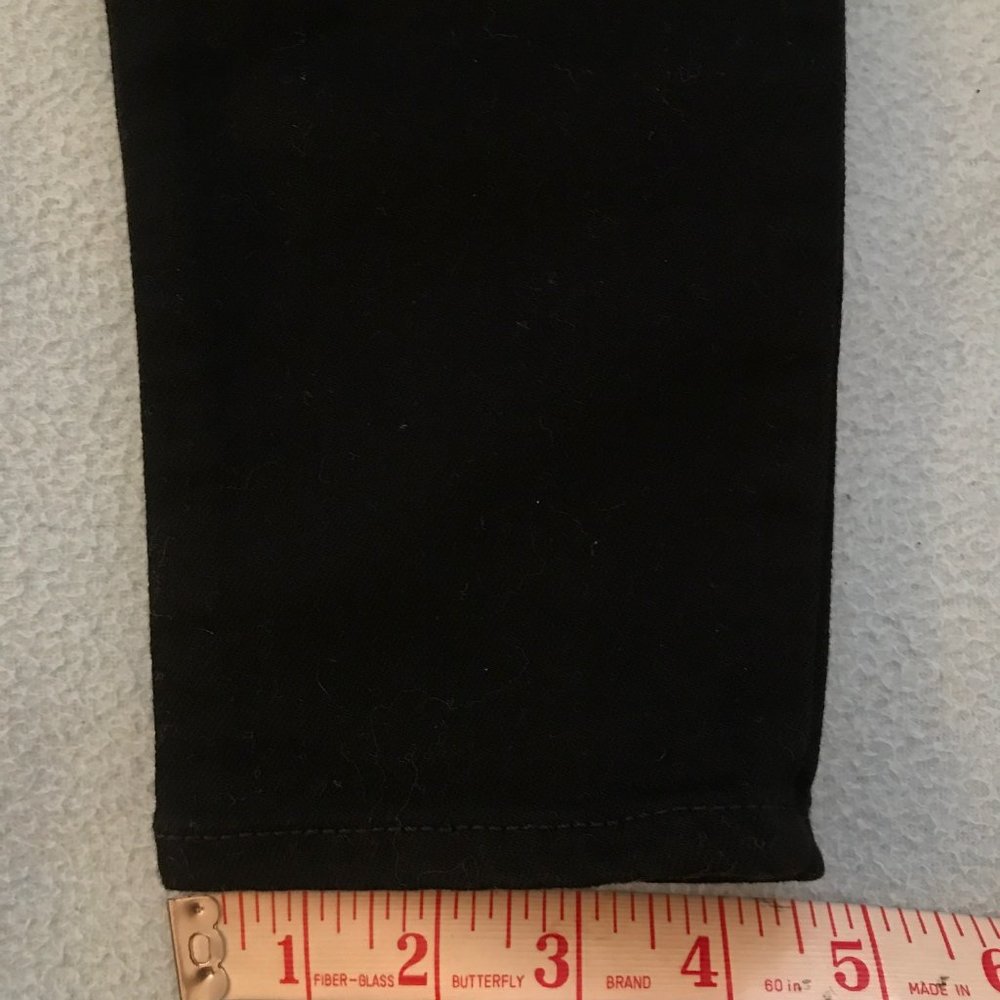 NWT GAP Mid Rise True Skinny Jeans Black size 25 Short - Picture 4 of 9